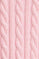 Camisola rosa vigoré com decote redondo em mistura de lã com bordado Rigby Go