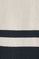 Cardigan abotoado cor crua e azul marinho com decote em V e emblema náutico Polo Club