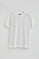 T-shirt Amore branca com emblema personalizado Polo Club