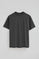 T-shirt JK cinzenta escura com logo contrastante Polo Club
