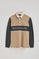 Polo Daviero castanho claro com bordado Polo Club