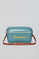 Nevera color aguamarina Polarbox con detalle Polo Club