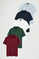 Pack hombre de cinco polos en azul claro, azul marino, blanco, verde botella y granate de manga corta y bordado Rigby Go