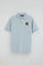 Polo azul claro de corte regular con parche náutico Polo Club