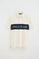 Rugby-Poloshirt ecru mit Polo Club Stickerei