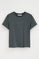 Camiseta gris piedra de manga corta con brillantes Polo Club