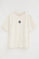 Camiseta color crudo de manga corta con bordado náutico Polo Club