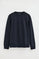 Sweatshirt marineblau im Relaxed Fit mit Rigby Go Stickerei