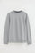 Sweatshirt grau im Relaxed Fit mit Rigby Go Stickerei