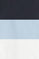 Pack hombre de tres camisas azul marino, blanca y azul claro de corte slim con logo Rigby Go
