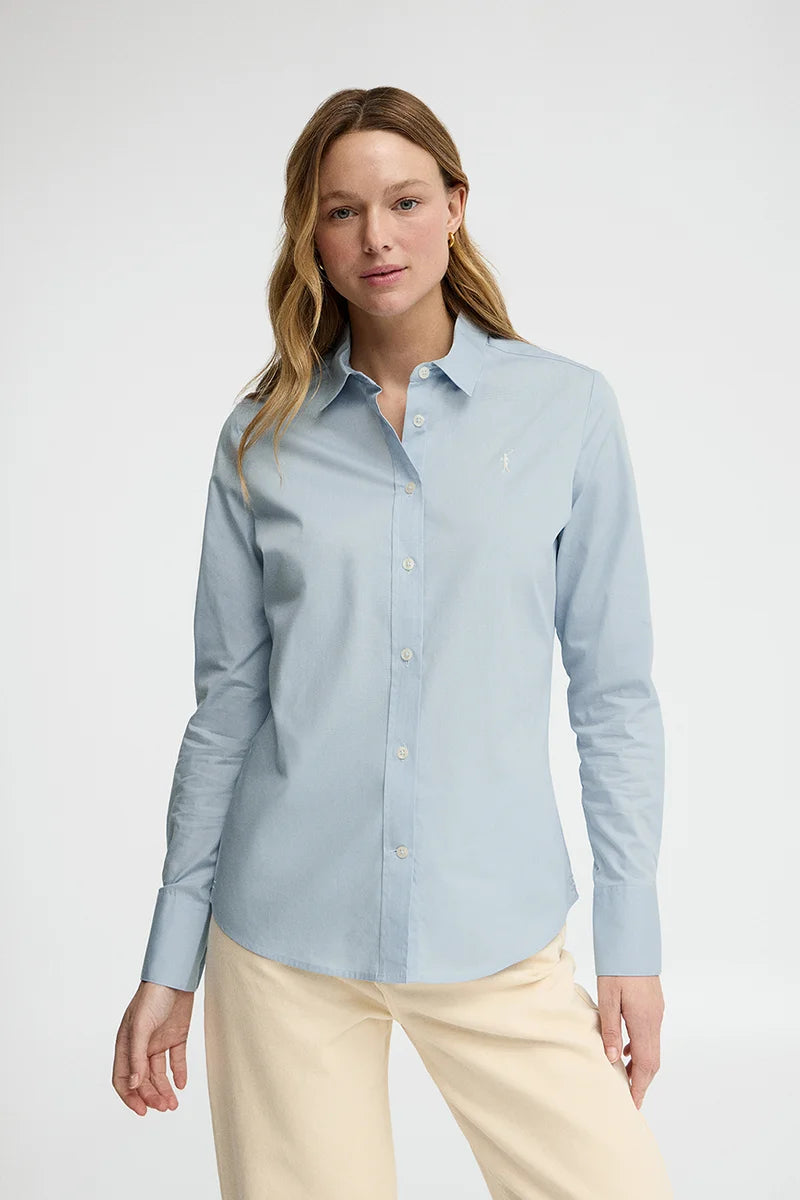 Velilla Chemise Femme MC L Bleu Clair | Leroy Merlin Velilla Chemise Femme MC L Bleu Clair | Leroy Merlin