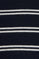 Jersey de rayas azul marino y color crudo de manga corta con bordado Polo Club