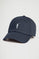 Casquette bleu denim à six panneaux avec logo Rigby go