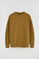 Sudadera color mostaza de manga raglán con bordado Rigby Go