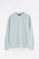 Sweat bleu gris avec extérieur en tissu éponge léger diagonal Polo Club