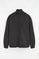 Anthracite-grey high-neck sweatshirt with zip Polo Club
