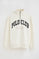 Polo Club Sweatshirt mit weitem Schnitt und hohem Zip-Kragen naturweiß