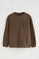 Sudadera polar marrón de corte relajado Polo Club