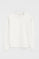 Sweatshirt Boxy Fit mit Rundhalsausschnitt und Rigby Go Stickerei naturweiß