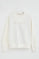 Sweatshirt cor crua com bordado Established 2012 Polo Club