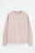 Sudadera rosa palo con bordado Established 2012 Polo Club