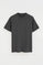T-Shirt mit Rundhalsausschnitt und Rigby Go Stickerei anthrazit