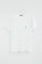 Koszulka w kolorze białym z kieszenią na piersi i wyszywanym logo Rigby Go