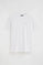 Camiseta blanca de corte regular y bordado Polo Club