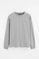 Camiseta gris vigoré de manga larga con bordado Rigby Go