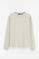 Camiseta beige de manga larga con bordado Rigby Go