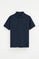 Polo blu marino regular fit con ricamo Rigby Go