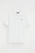Polo blanco de corte regular con bordado Rigby Go