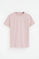 T-shirt rose pâle à coupe regular avec broderie Rigby Go