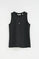 Camiseta sin mangas negra con bordado Rigby Go