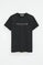 Kurzärmliges T-Shirt mit Established 2012 Polo Club Stickerei anthrazit