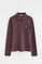 Polo color ciruela de contrastes Rigby Go