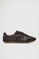 Sneaker Enea mit Details aus Leder und Polo Club Logo dunkelbraun