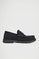 Marineblauwe loafers van rundersuède Orly met Polo Club-logo