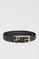 Cinturón de piel Veyro negro Polo Club
