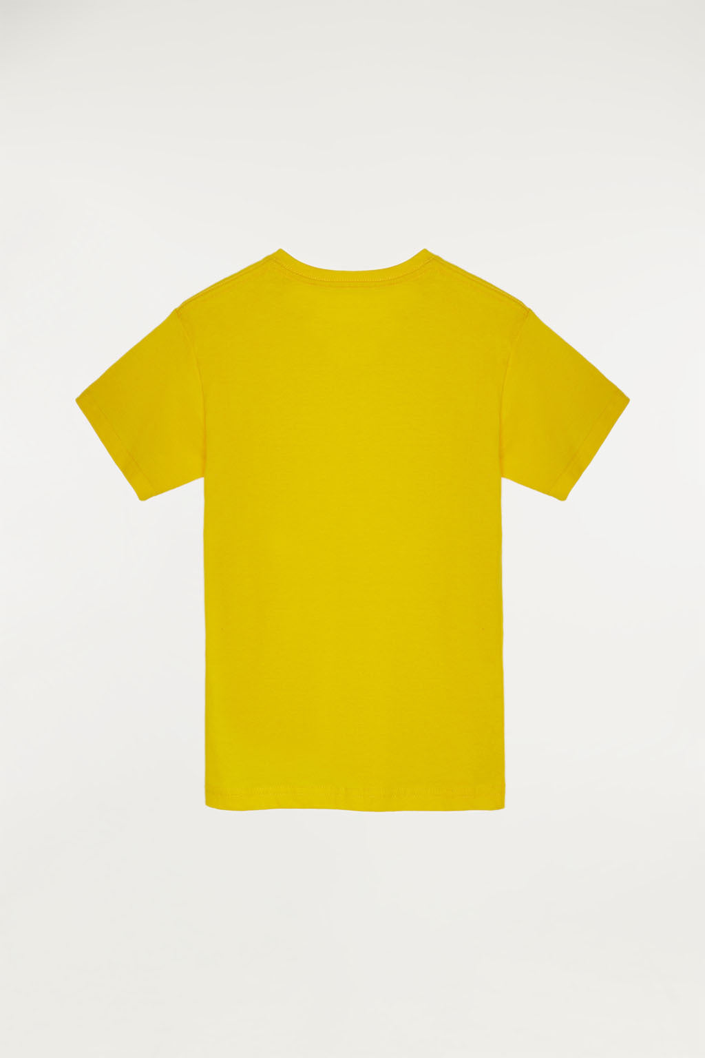 Camiseta amarilla con pequeño logo bordado | NIÑOS | POLO CLUB