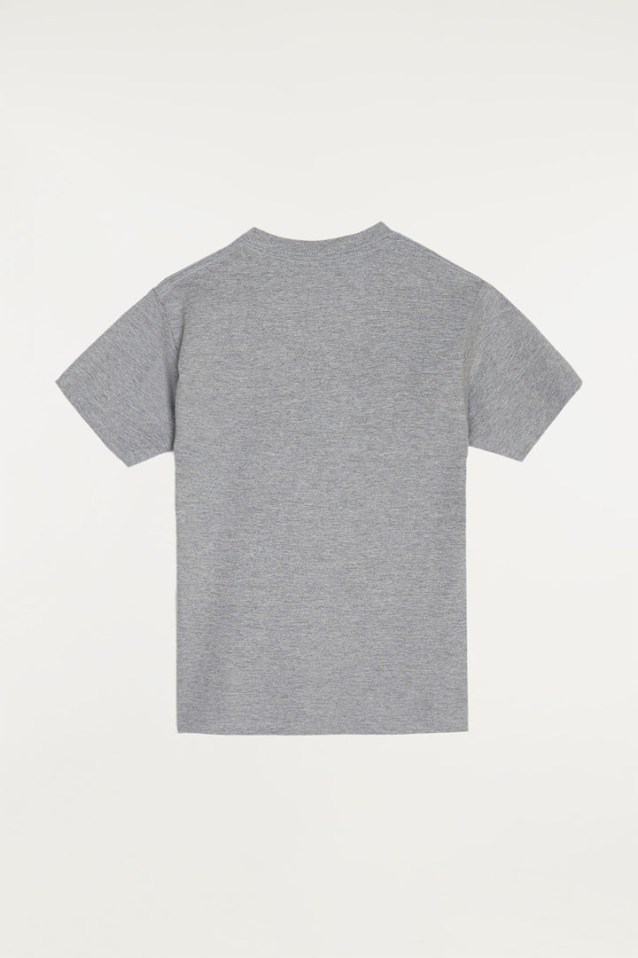 Camiseta icónica gris vigoré | NIÑOS | POLO CLUB