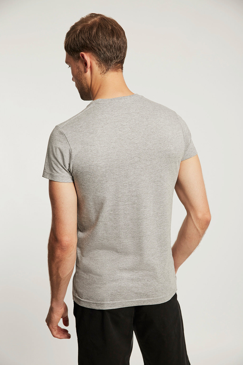 Camiseta gris con estampación  | HOMBRE  | POLO CLUB