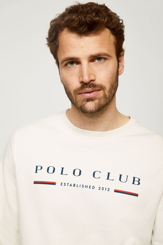Sudadera Title beige Organic | HOMBRE  | POLO CLUB