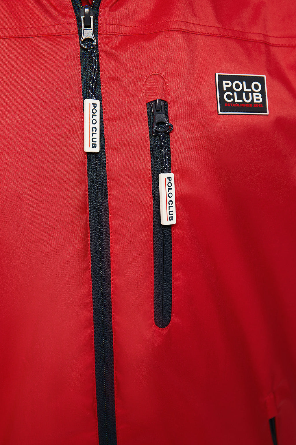 Chaleco técnico rojo con estampado en el cuello  | HOMBRE  | POLO CLUB