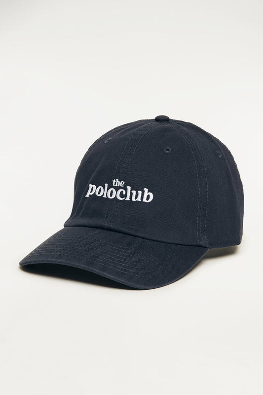 Gorra azul marino con bordado The Poloclub