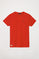T-shirt de manga curta vermelha com logótipo Rigby Go