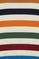 Jersey color block de rayas multicolor con cuello redondo y detalle en la manga
