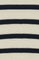 Camisola color block às riscas com decote redondo e logótipo bordado