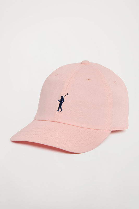 Gorra rosa con logo bordado Rigby Go