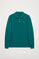 Polo de manga comprida azul com bordado Rigby Go